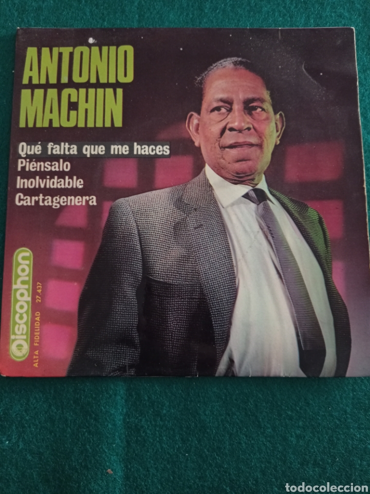 Discos de vinilo: DISCO VINILO SINGLES ,ANTONIO MACHIN , 1965 - Foto 1