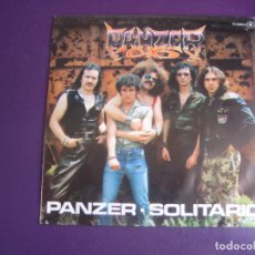 Dischi in vinile: PANZER - PANZER / SOLITARIO SG CHAPA 1982 - HEAVY METAL - SIN ESTRENAR