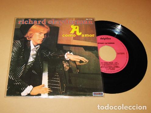 Discos de vinilo: RICHARD CLAYDERMAN - A COMO AMOR - SINGLE - 1978 - Foto 1