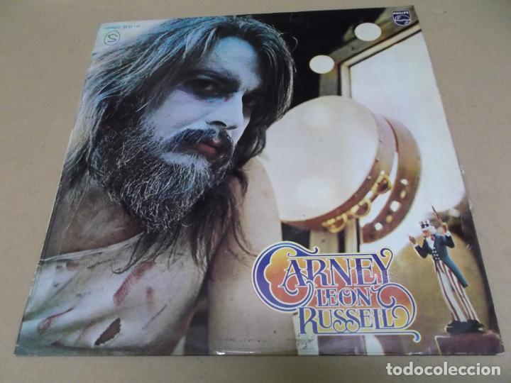 Discos de vinilo: LEON RUSSELL (LP) CARNEY A&Ntilde;O &ndash; 1972 - Foto 1
