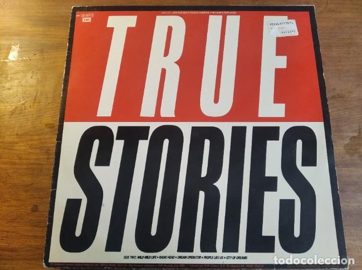 Discos de vinilo: TALKING HEADS - True stories **** LP ESPA&Ntilde;OL 1986 - Foto 1