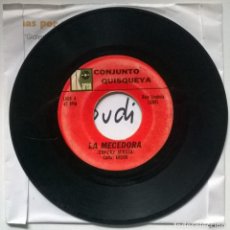 Discos de vinilo: CONJUNTO QUISQUEYA & ANEUDI. LA MECEDORA/ LA MUCURA. KAREN, REPÚBLICA DOMINICANA SINGLE. Lote 332227828