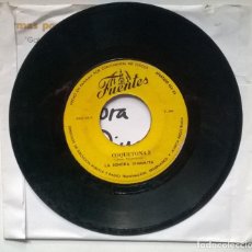 Discos de vinilo: SONORA DINAMITA. EL MENEITO/ COQUETONA. FUENTES, PANAMA 1979 SINGLE. Lote 332229573