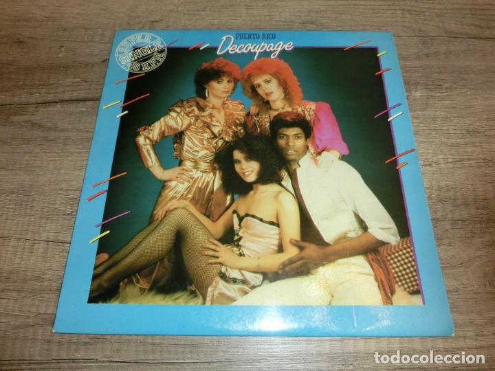 Discos de vinilo: DECOUPAGE - PUERTO RICO - Foto 1