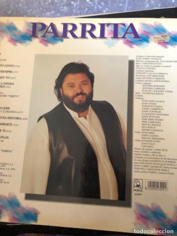 Discos de vinilo: Parrita - entre la espada y la pared - LP vinilo - Foto 2