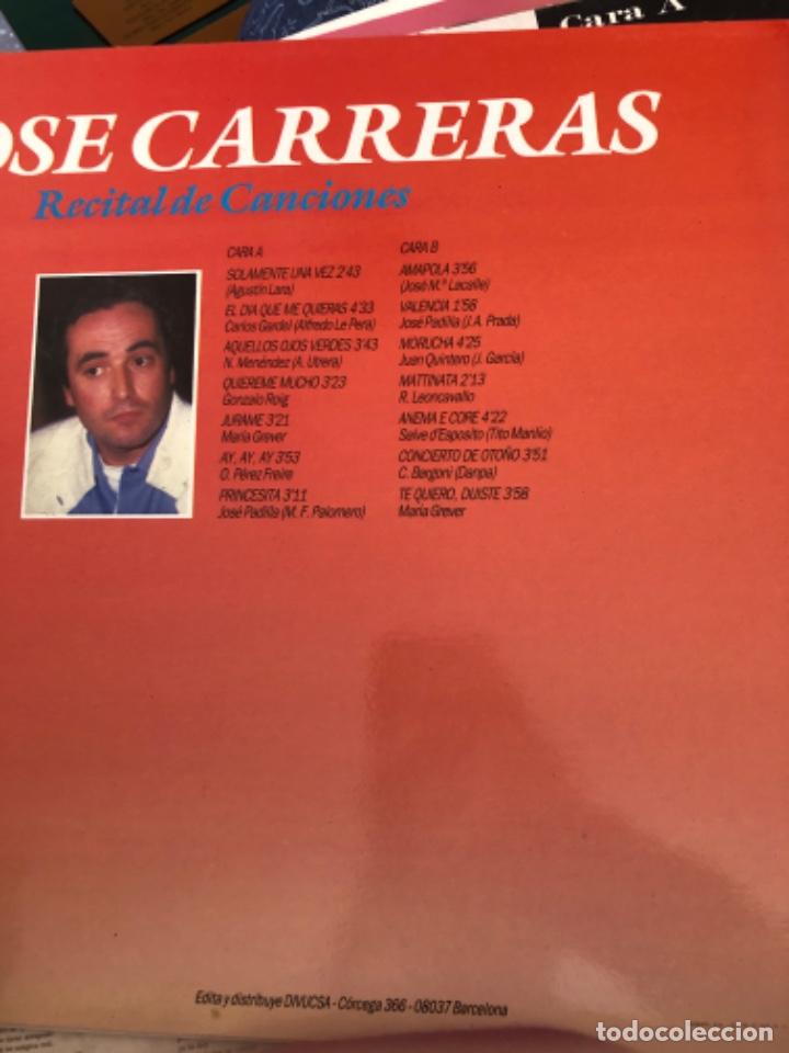 Discos de vinilo: Jos&eacute; Carreras - Foto 2