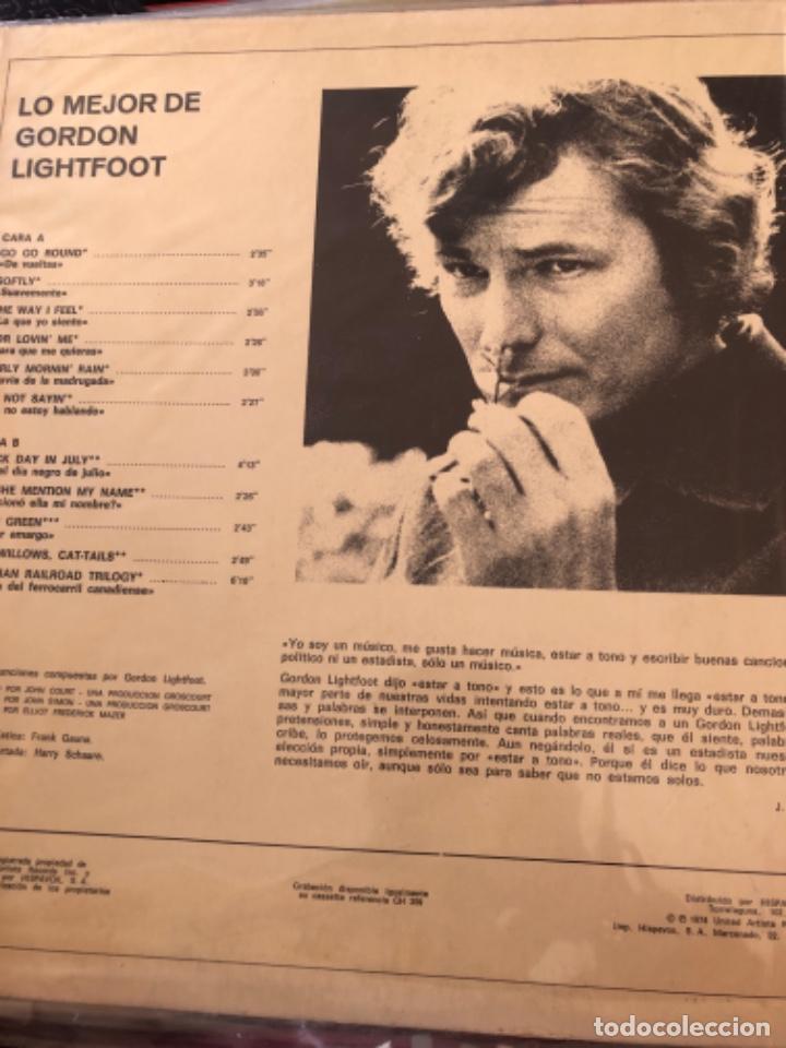 Discos de vinilo: Gordon lightfoot - Foto 2