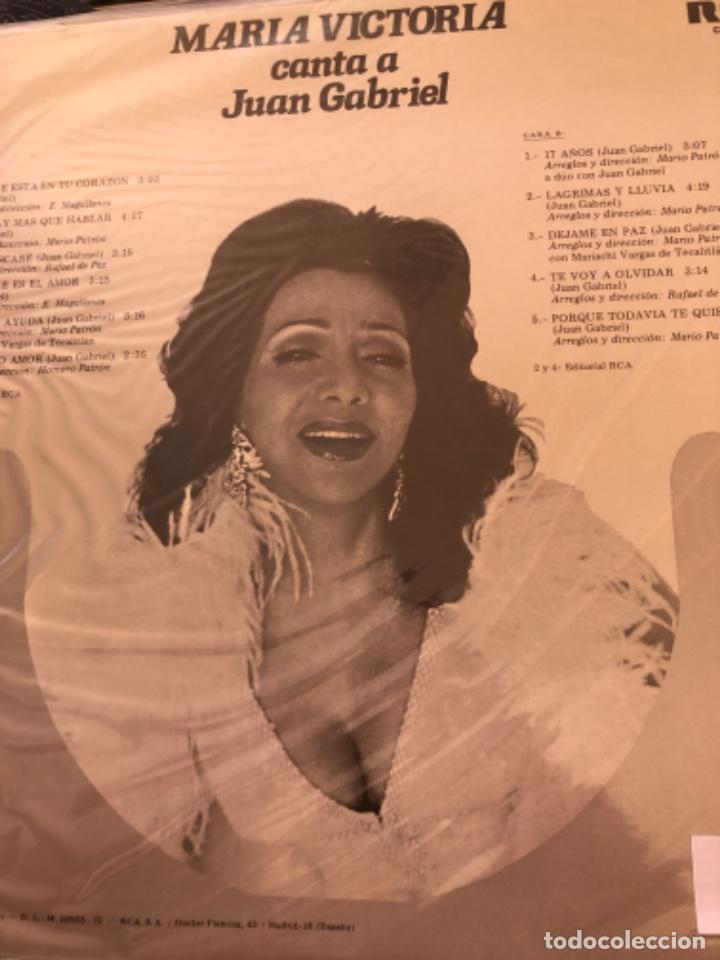 Discos de vinilo: Mar&iacute;a Victoria - Foto 2