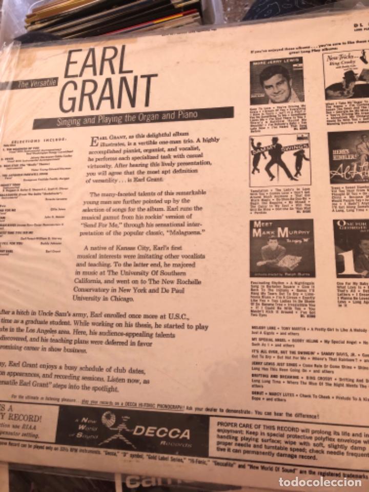 Discos de vinilo: Earl grant - Foto 2