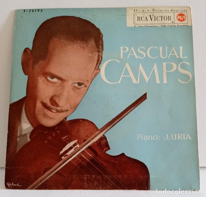 Discos de vinilo: SINGLE-PASCUAL CAMPS-1963 . - Foto 1