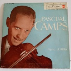 Discos de vinilo: SINGLE-PASCUAL CAMPS-1963 .