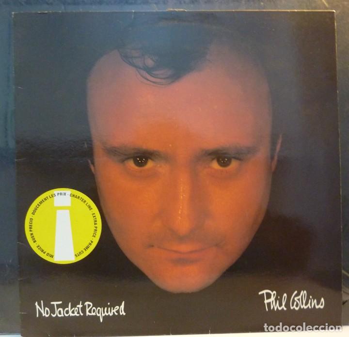 Discos de vinilo: PHIL COLLINS // NO JACKET REQUIRED // 1985 // (VG VG) // LP - Foto 1