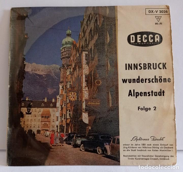 Disques de vinyle: INNSBRUCK-WUNDERSCHONE-ALPENSTADT-FOLGE 2-DECCA .