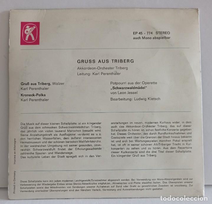 Discos de vinilo: GRUB AUS TRIBERG-AKKORDEON-HOHNER . - Foto 2