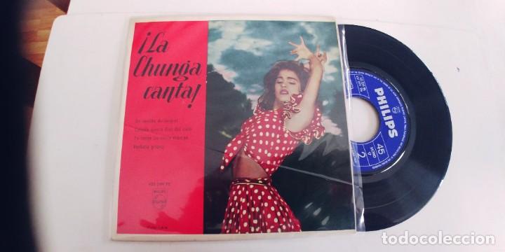 Discos de vinilo: LA CHUNGA-EP VESTIDO DE LUNARES +3 - Foto 1