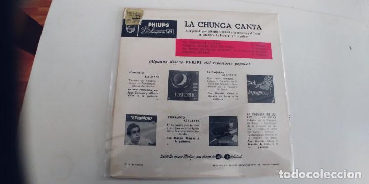 Discos de vinilo: LA CHUNGA-EP VESTIDO DE LUNARES +3 - Foto 2
