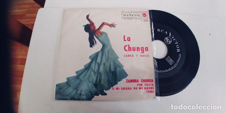 Discos de vinilo: LA CHUNGA-EP ZAMBRA CHUNGA +3 - Foto 1