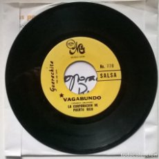 Discos de vinilo: LA CORPORACIÓN DE PUERTO RICO. VAGABUNDO/ BOLEROS EN SALSA DE PEDRO FLORES. MUSIC GEM-GUARACHITA. Lote 332386628