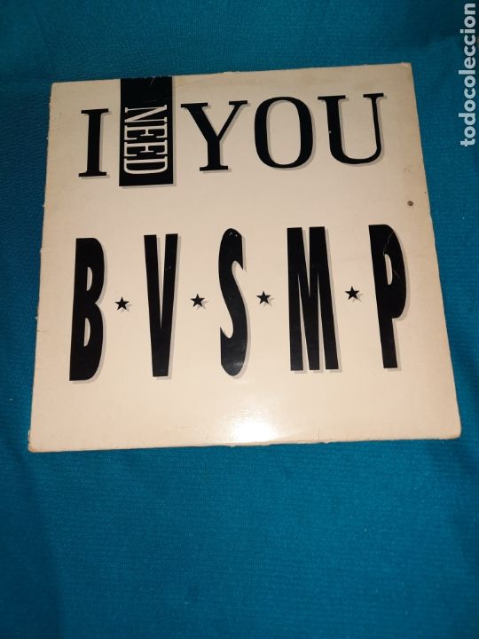 Discos de vinilo: LP VINILO, I NEED YOU. B.V.S.M.P - Foto 1