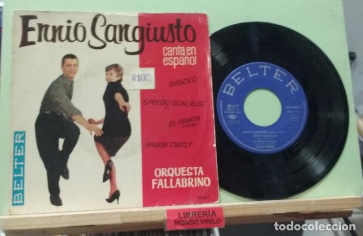 Discos de vinilo: Ennio Sangiusto. Belter 1962 -- EP - Foto 1