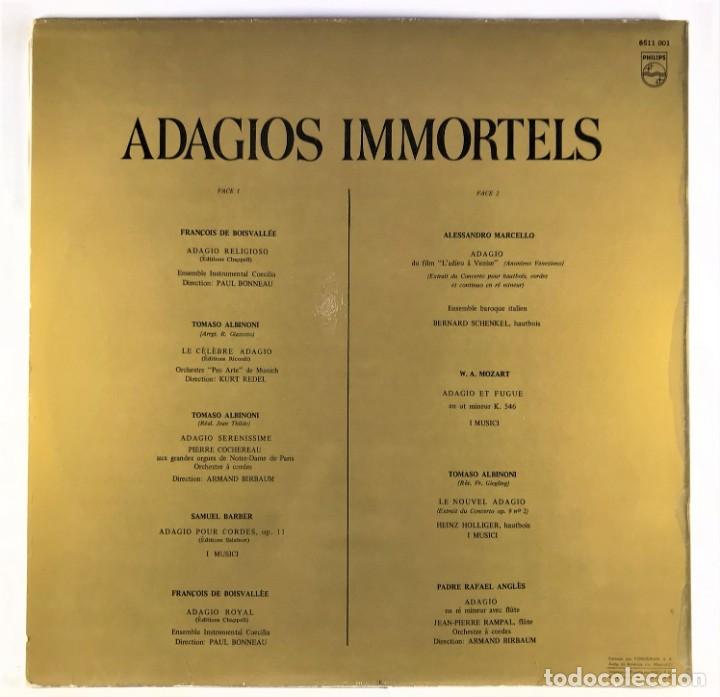 Discos de vinilo: Various &ndash; Adagios Immortels - Vinyl, LP, Compilation - SPAIN - Foto 2