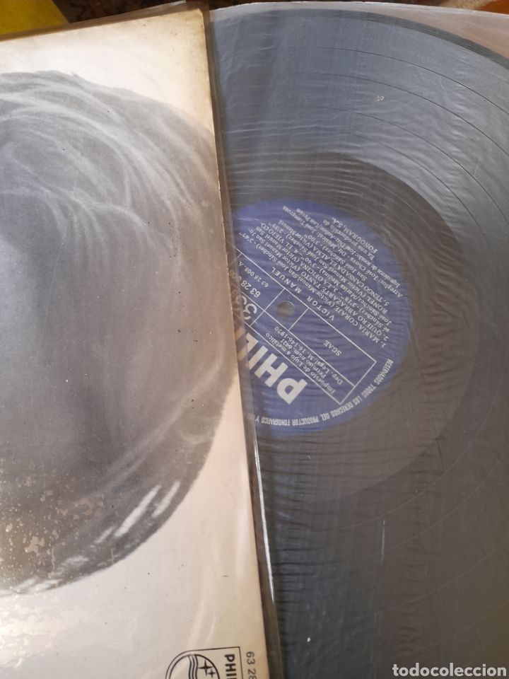 Discos de vinilo: Vinilo de Victor Manuel, Maria coraje - Foto 3