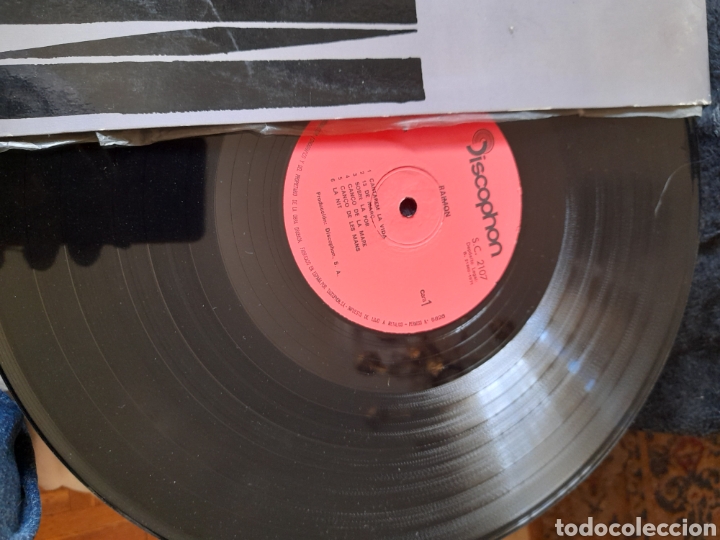 Discos de vinilo: Vinilo de Raimon, Cantarem La vida - Foto 3