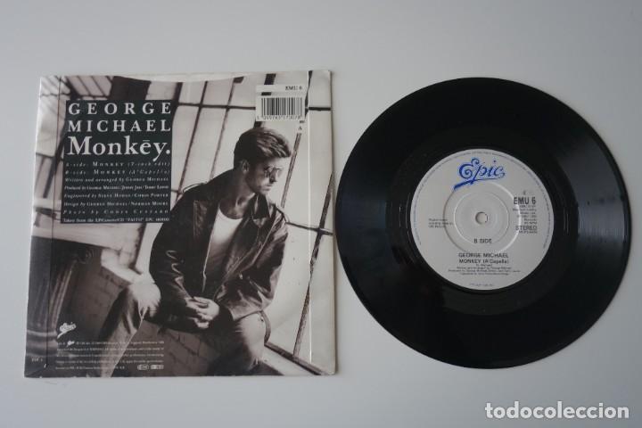 Discos de vinilo: GEORGE MICHAEL: Monkey. Single 7&rdquo; vinilo ORIGINAL UK - Foto 2