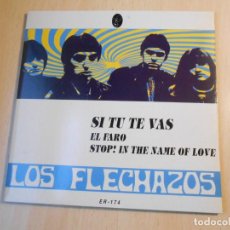 Discos de vinilo: FLECHAZOS, LOS, SG, SI TU TE VAS + 2, AÑO 1994. Lote 333353513
