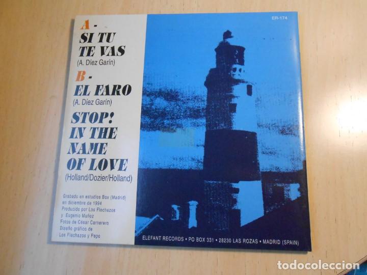 Discos de vinilo: FLECHAZOS, LOS, SG, SI TU TE VAS + 2, A&Ntilde;O 1994 - Foto 3