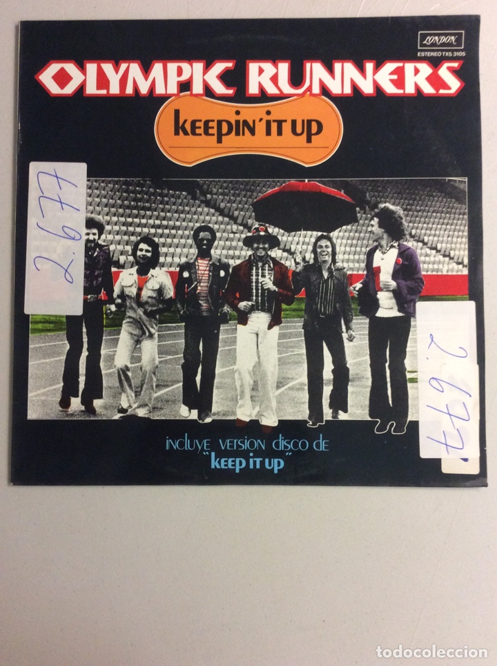 Discos de vinilo: Olympic Runners. Keepin&rsquo;it up. - Foto 1