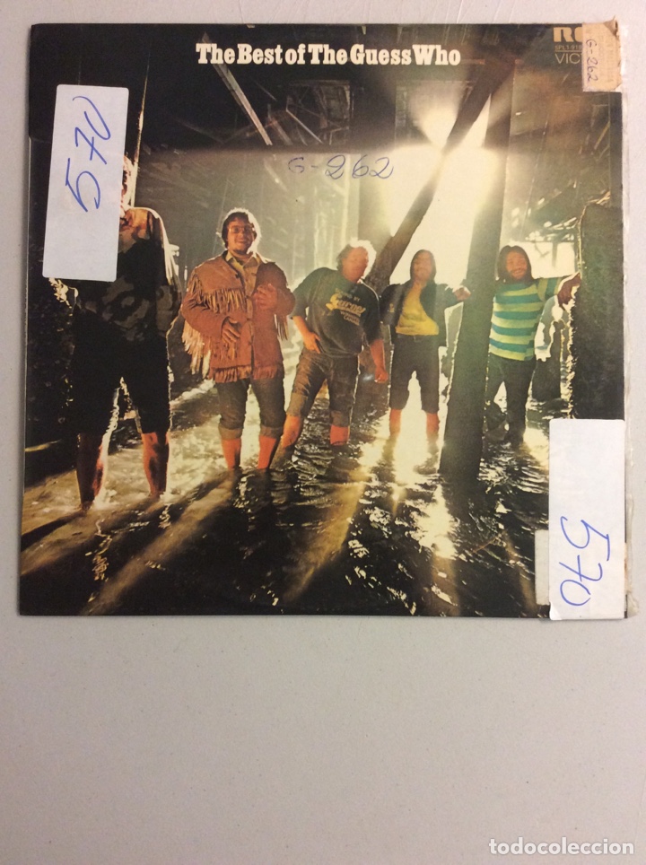Discos de vinilo: The best of The ag&uuml;es Who.