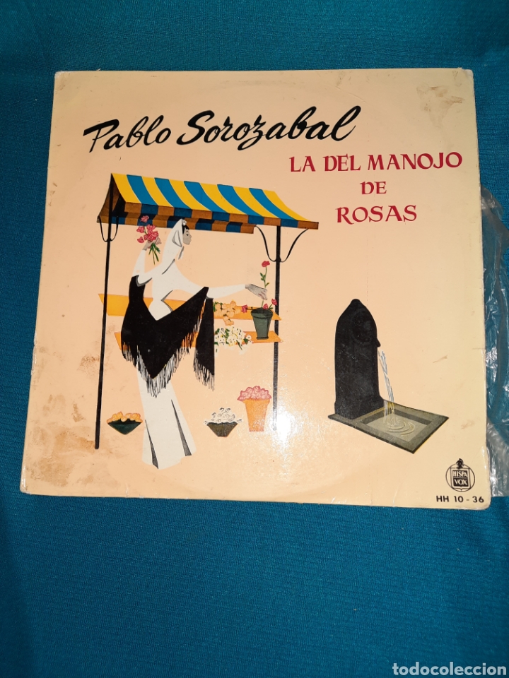 Discos de vinilo: LP VINILO. LA DEL MANOJO DE ROSAS, PABLO SOROZABAL - Foto 1