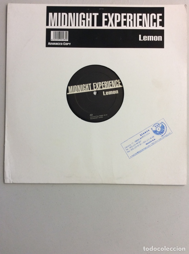 Discos de vinilo: Midnight Experience. Lemon. - Foto 1