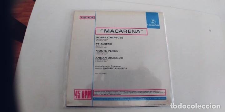 Discos de vinilo: MACARENA-EP SOBRE LOS PECES +3-NUEVO - Foto 2