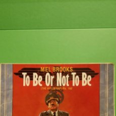 Discos de vinilo: MAXI SINGLE. MEL BROOKS. TO BE OR NOT TO BE. THE HITLER RAP. Lote 333395588
