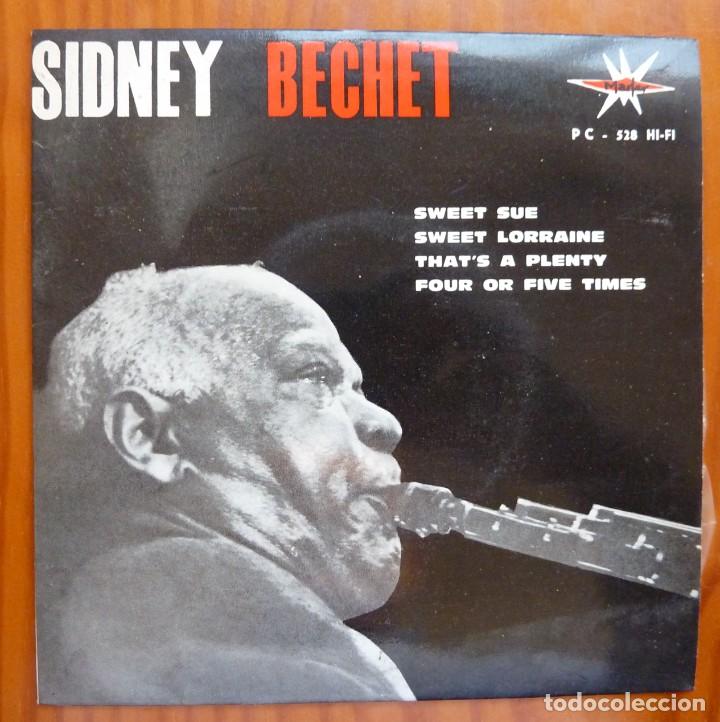 Discos de vinilo: SIDNEY BECHET / SWEET SUE+3 / 1964 / EP - Foto 1