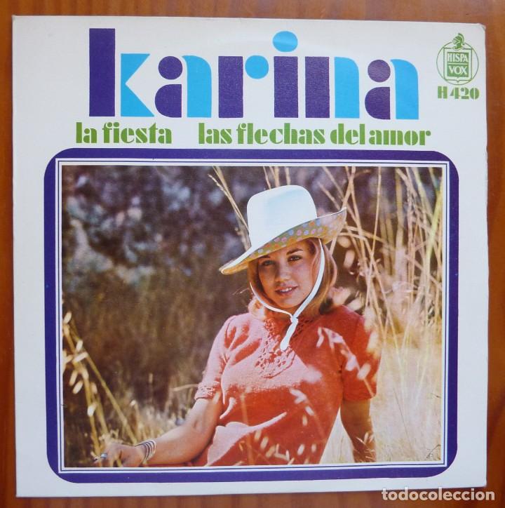 Discos de vinilo: KARINA / LA FIESTA / 1968 / SINGLE - Foto 1