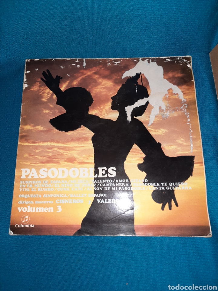Discos de vinilo: LP VINILO. PASODOBLES VOL.3 - Foto 1