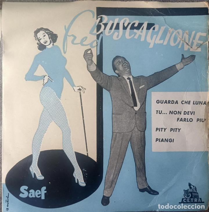 Discos de vinilo: disco vinilo . Fred Buscaglione - Foto 1