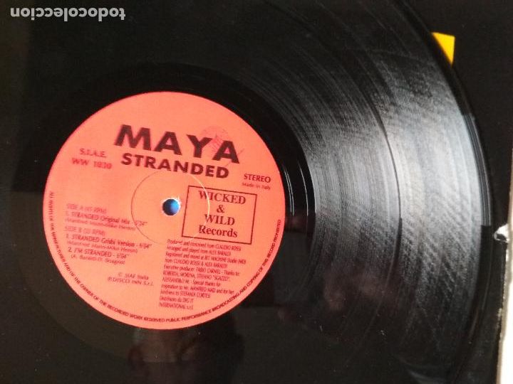 Discos de vinilo: maya, stranded, 1995 - Foto 5