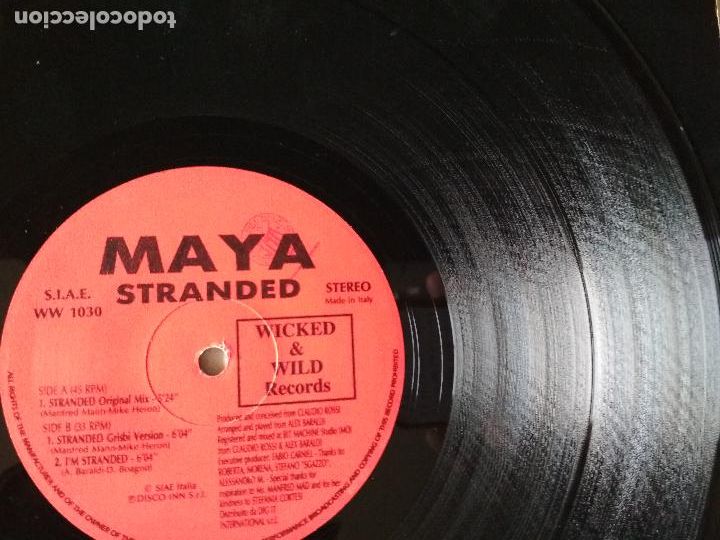 Discos de vinilo: maya, stranded, 1995 - Foto 6