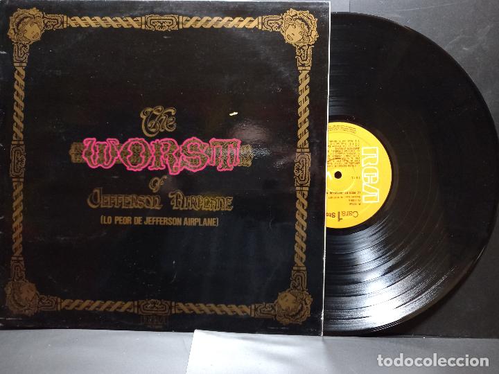 Discos de vinilo: JEFFERSON AIRPLANE THE WORST OF JEFFERSON AIRPLANE LP SPAIN 1979 PDELUXE