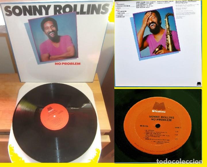 Discos de vinilo: SONNY ROLLINS / no problem, COLOSSUS SAX - MILESTONE !! SOLIDA EDIC USA, IMPECABLE - Foto 1