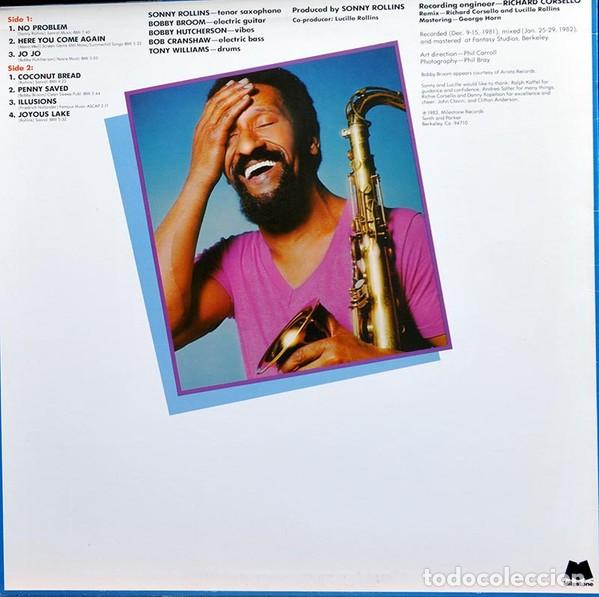 Discos de vinilo: SONNY ROLLINS / no problem, COLOSSUS SAX - MILESTONE !! SOLIDA EDIC USA, IMPECABLE - Foto 3