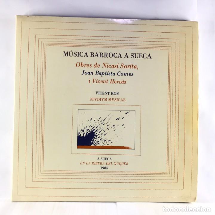 Discos de vinilo: M&Uacute;SICA BARROCA A SUECA - NICASI SORITA, JOAN BAPTISTA COMES, VICENT HERV&Agrave;S LP DOBLE - Ed LIMIT