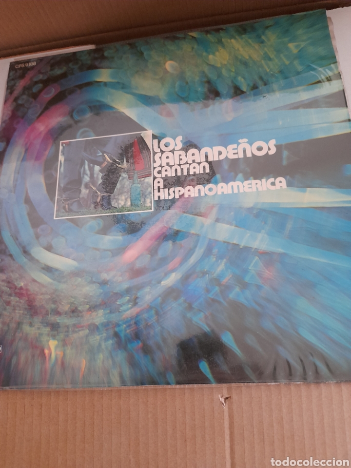 Discos de vinilo: Los Sabande&ntilde;os cantan a Hispanoamerica - Foto 1