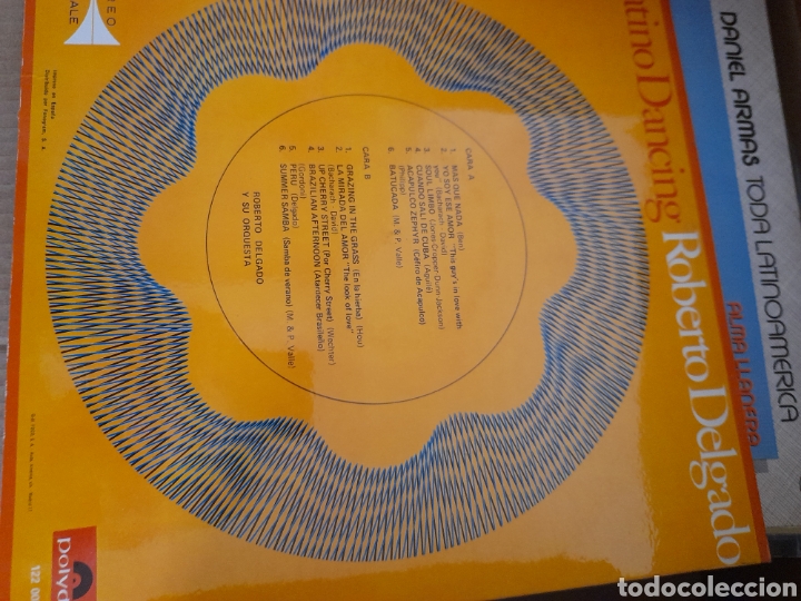 Discos de vinilo: LATINO DANCIG, Roberto Delgado, vinilo - Foto 2