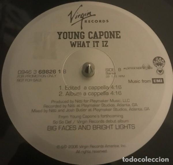 Discos de vinilo: Young Capone &lrm;&ndash; What It Iz vinilo 12&rdquo; maxi - Foto 2