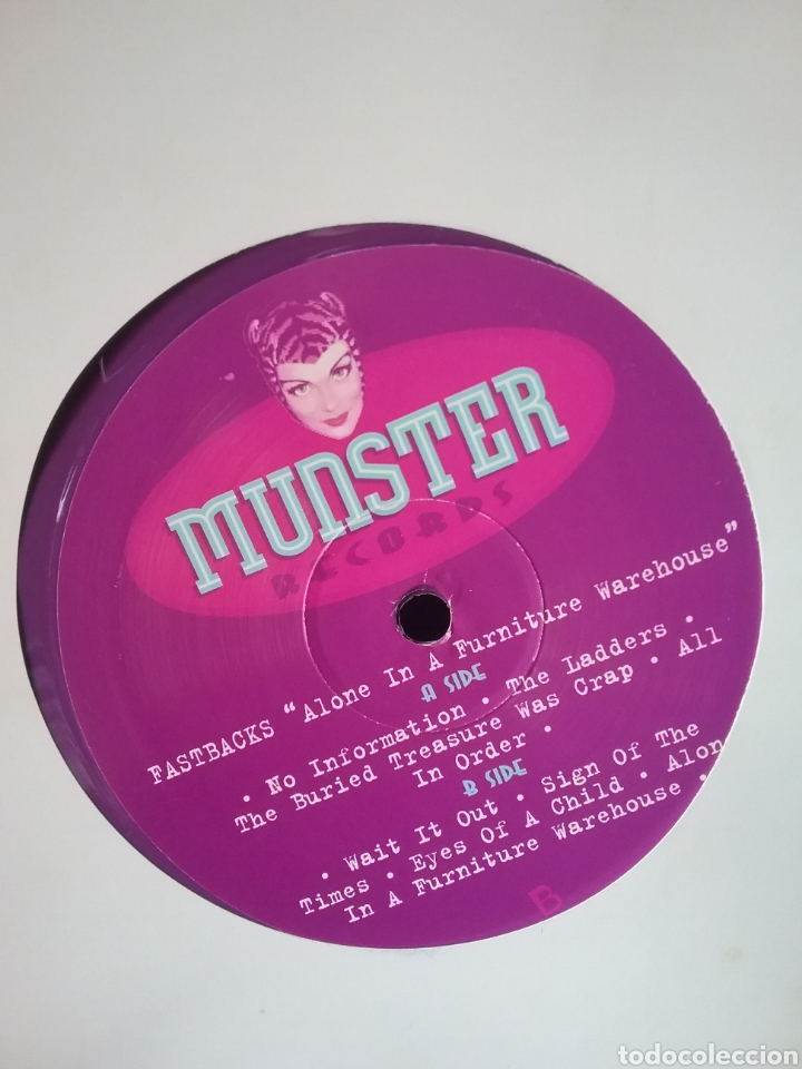 Discos de vinilo: FASTBACKS 1996 10&rdquo; 8 Temas. Munster Records. - Foto 5